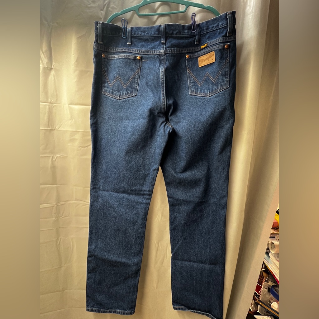 Wrangler Dark Indigo Relaxed Fit Jeans